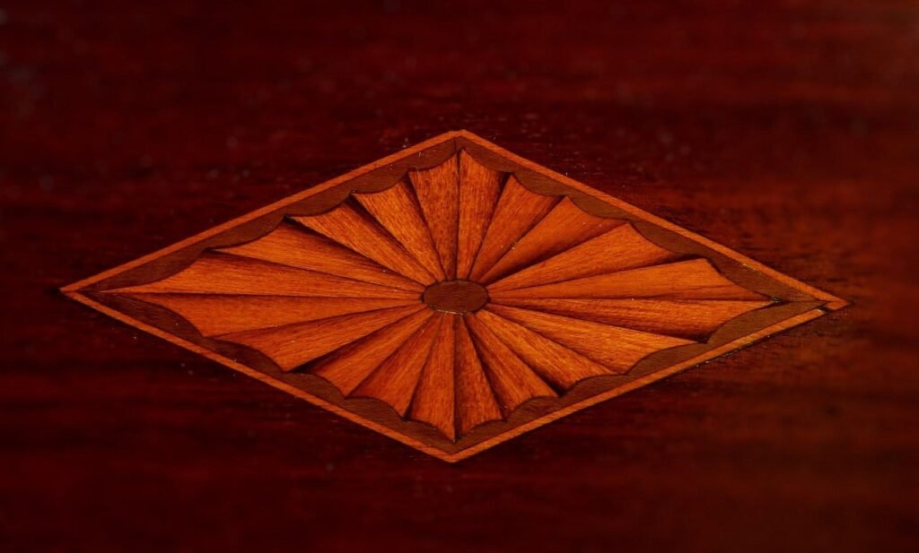 marquetry, marqueterie, inlay, inlaid wood, veneer