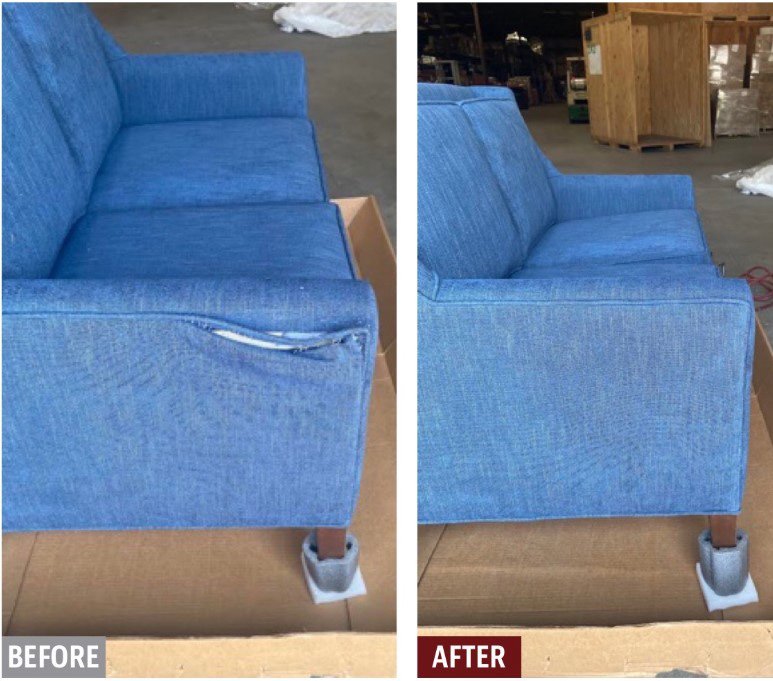 upholstery repair & cleaning